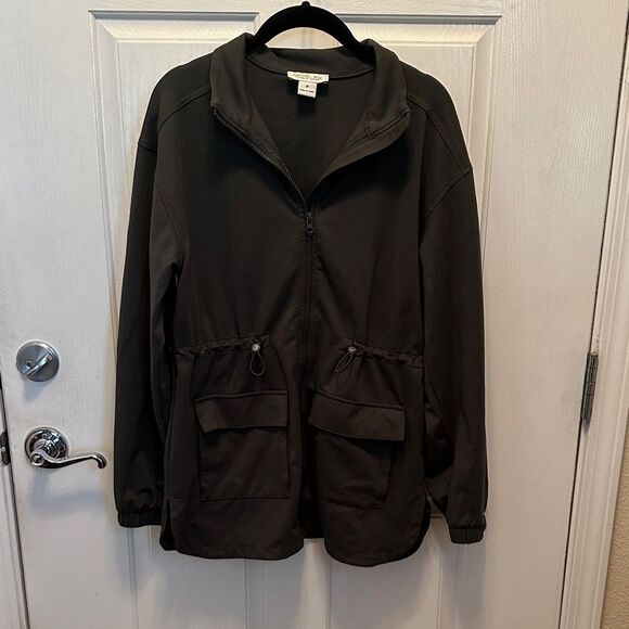Rachel Zoe Jackets & Blazers - Rachel Zoe Dark Olive Green Lightweight Coat